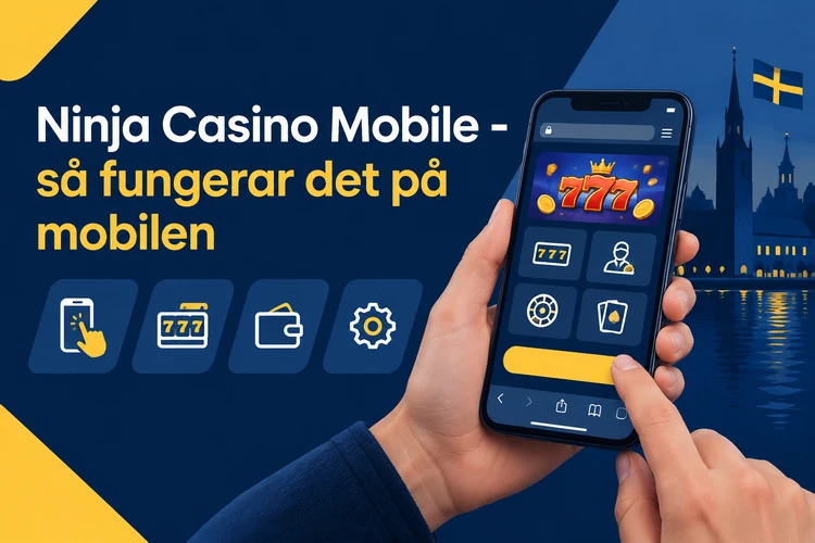 Ninja Casino Mobile - så fungerar det på mobilen