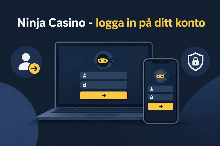 Ninja Casino - logga in på ditt konto