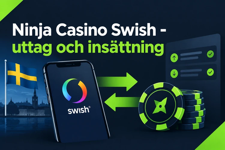 Ninja Casino Swish - uttag och insättning